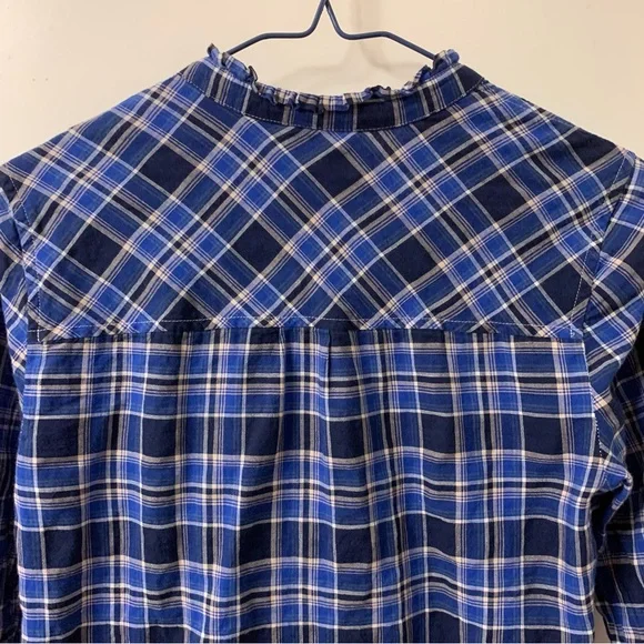 J. Crew Ruffle Popover Shirt - Picture 7 of 8